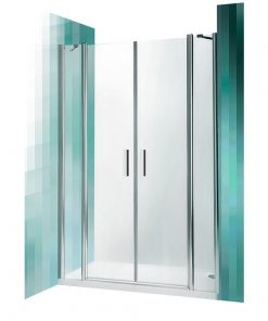 Atveriamos dviejų elementų dušo durys Roth TDN2 nišai arba montavimui su šonine siena