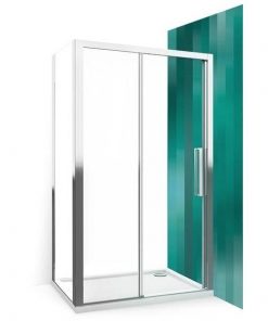 Slankiojančios dušo durys Roth ECD2L, ECD2P montavimui į nišą