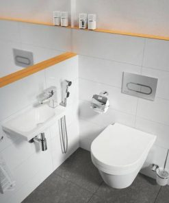 Sieninis čiaupas Ravak BM 040.00 su higieniniu dušu ir laikikliu